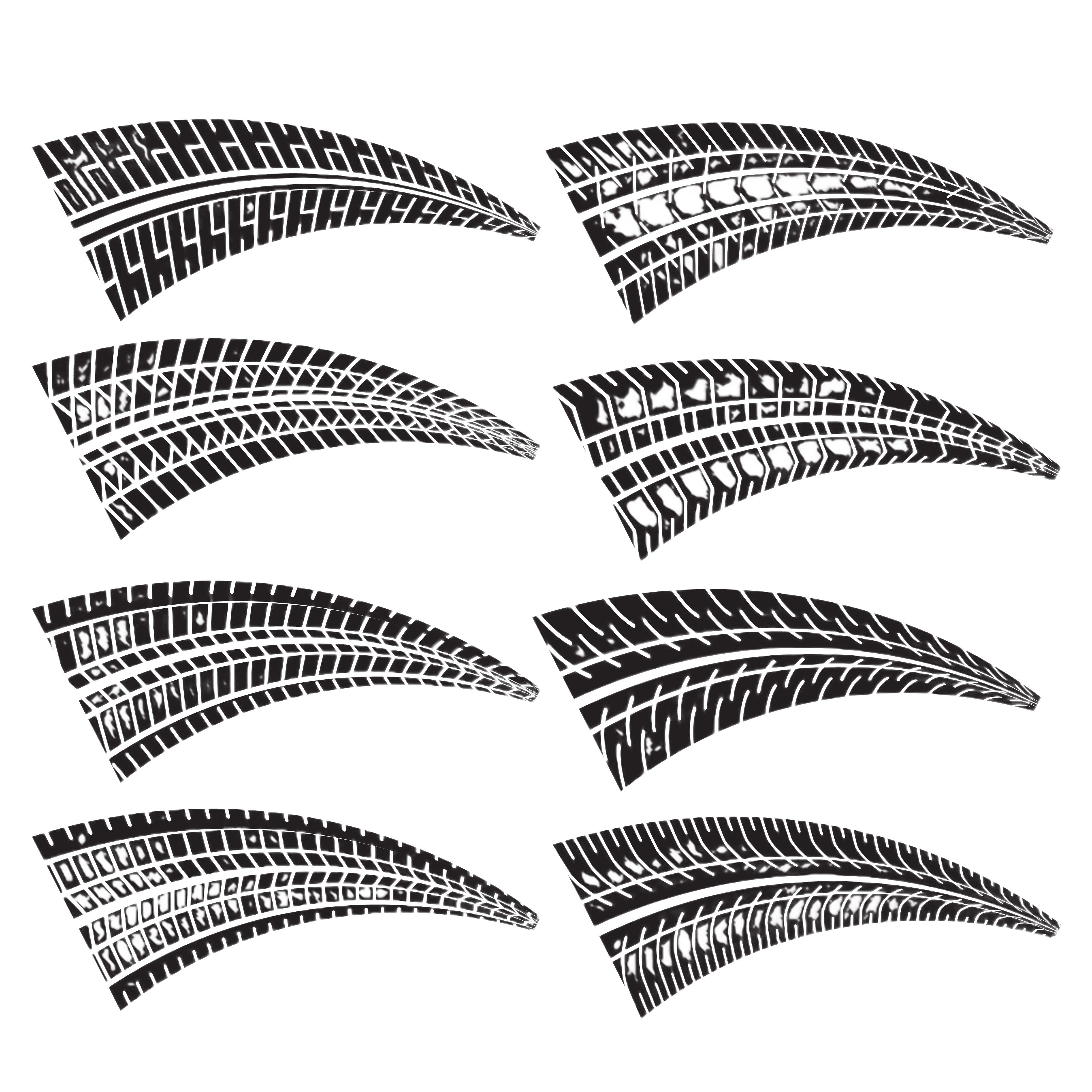 Tire tread background